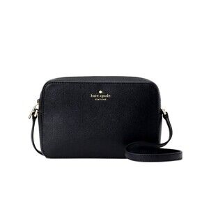 New Kate Spade Harper Crossbody bag Leather Black